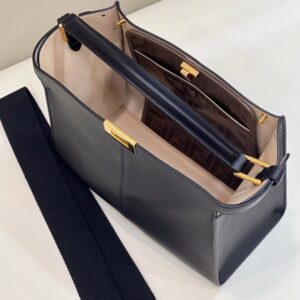 Replica Fendi Peekaboo X Lite Black - high-accuracy replica luxury purse