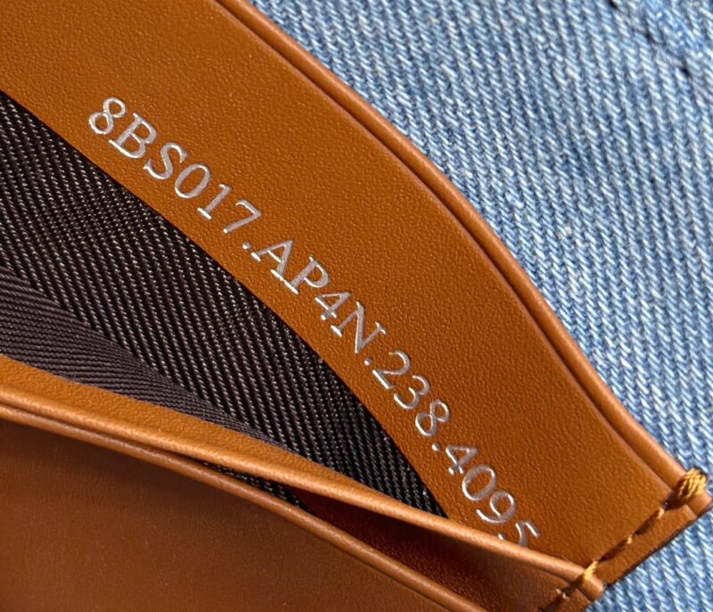 Replica Fendi Baguette Small Denim Blue - realistic designer-inspired fake bag