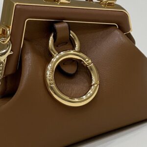 Replica Fendi First Mini Brown - premium 1:1 fake handbag model