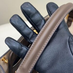 Replica Fendi Peekaboo X Lite Brown - 1:1 designer replica handbag