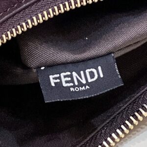 Replica Fendi Fendigraphy Large Black Velvet - top-tier luxury replica shoulder bag