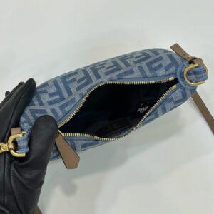 Replica Fendi Fendigraphy Small Denim Blue - 1:1 designer replica handbag