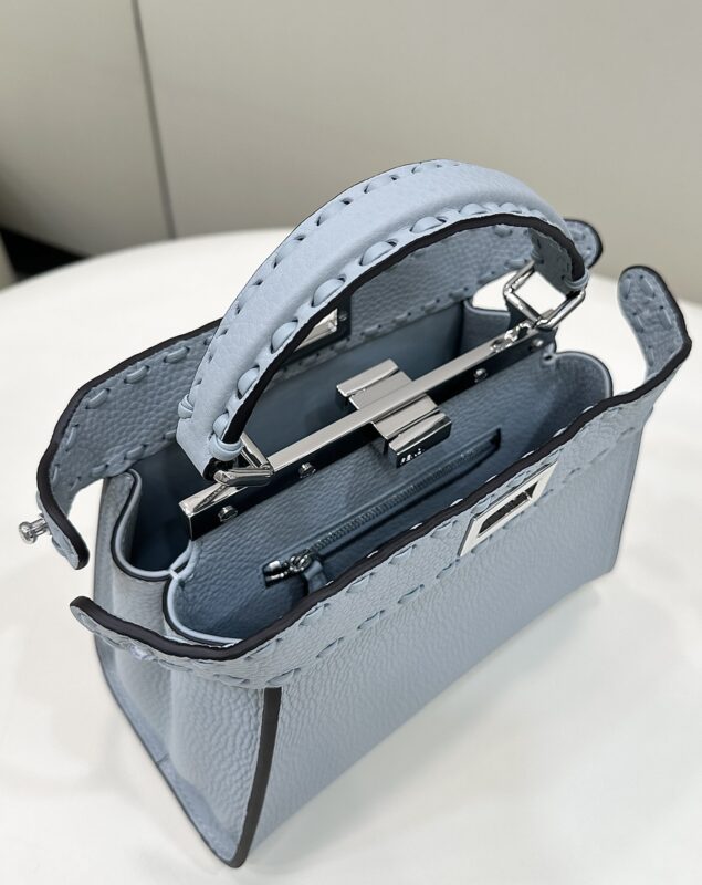 Replica Fendi Peekaboo Small Sky Blue - best-selling designer handbag dupe