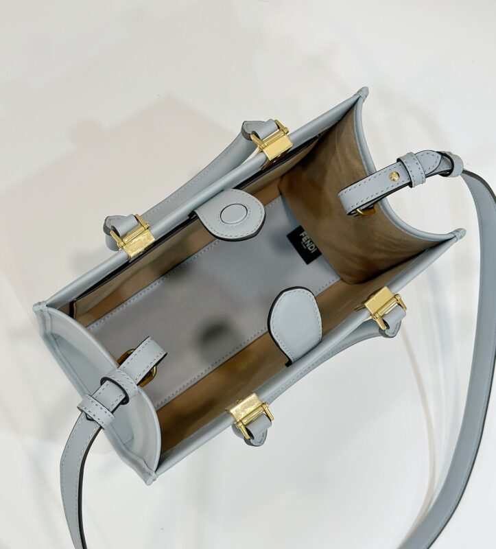 Replica Fendi Small Tote Sky Blue - premium 1:1 fake handbag model