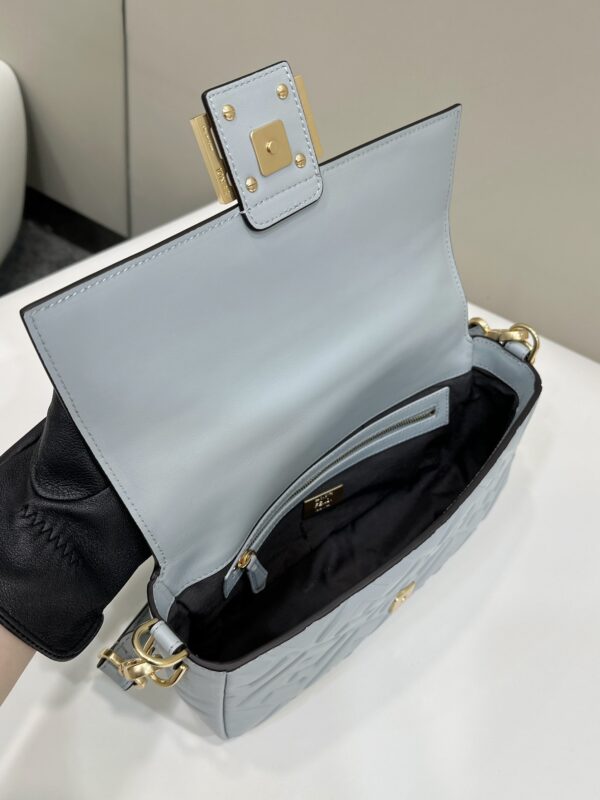 Replica Fendi Baguette Sky Blue - best-selling designer handbag dupe