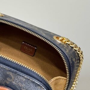 Replica Celine Triomphe Box on Chain - 1:1 designer replica handbag