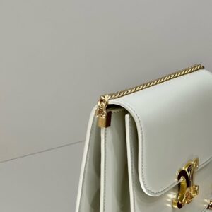 Replica Celine Teen Triomphe Bag White - near-authentic luxury replica handbag