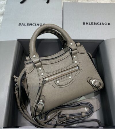 Replica Balenciaga Neo Classic City Stone Grey - elite superclone designer purse