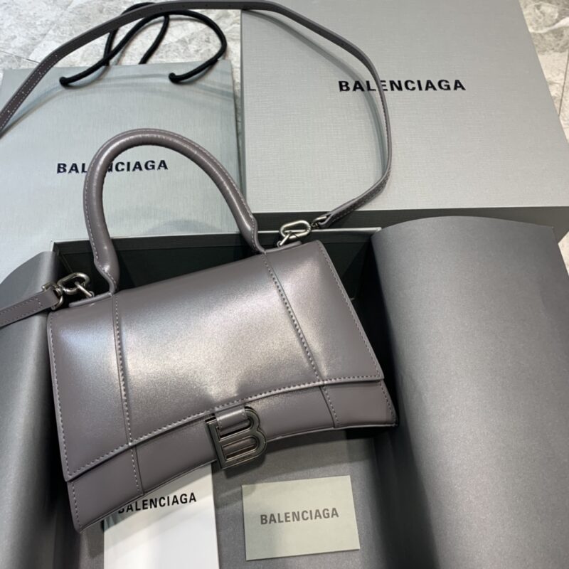 Replica Balenciaga Hourglass Grey - elite superclone designer purse