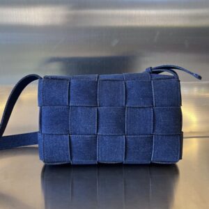 Replica Bottega Veneta Cassette Denim - high-end fake designer purse