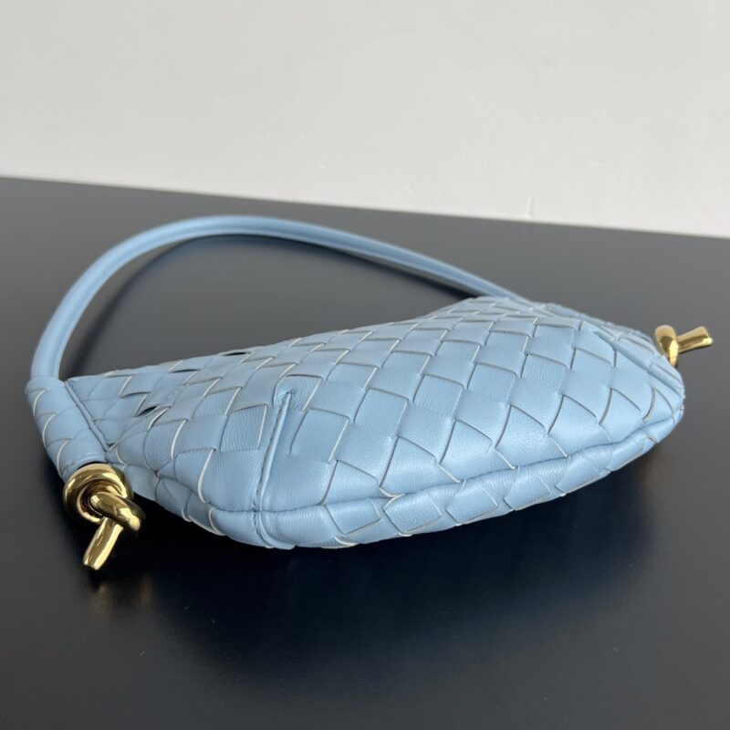 Replica Bottega Veneta Solstice Sky Blue - realistic designer-inspired fake bag