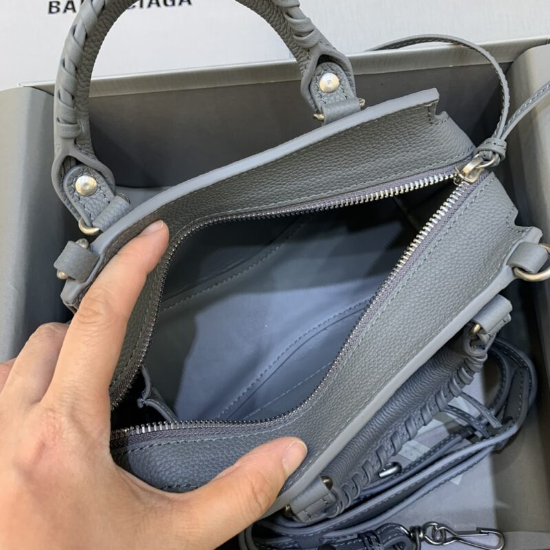 Replica Balenciaga Neo Classic City Grey - near-authentic luxury replica handbag