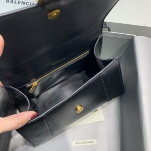 Replica Balenciaga Hourglass Black - near-authentic luxury replica handbag