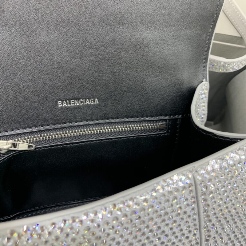 Replica Balenciaga Diamond Silver - authentic-look luxury purse replica