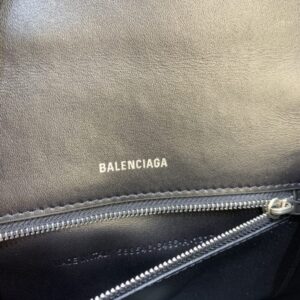 Replica Balenciaga Hourglass Silver - premium 1:1 fake handbag model