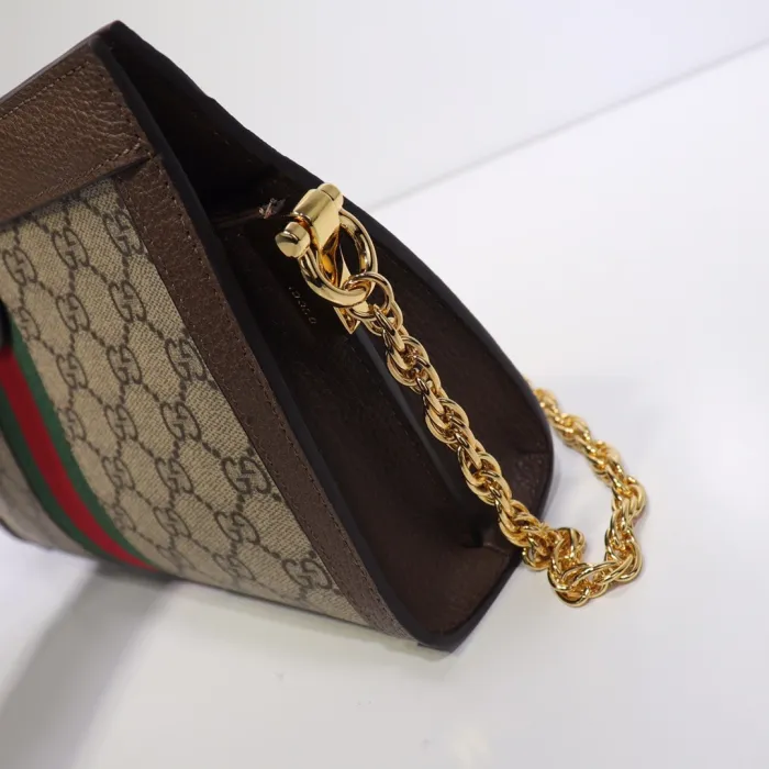 Replica GUCCI OPHIDIA GG SMALL SHOULDER BAG - top-tier luxury replica shoulder bag
