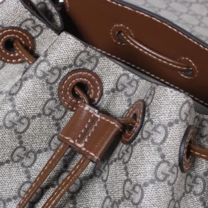 Replica GUCCI BACKPACK WITH INTERLOCKING G - high-accuracy replica luxury purse