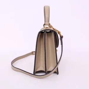 Replica GUCCI OPHIDIA SMALL TOP HANDLE BAG WITH WEB - 1:1 designer replica handbag