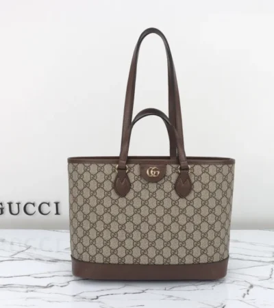 Replica GUCCI OPHIDIA SMALL TOTE BAG - top-tier luxury replica shoulder bag