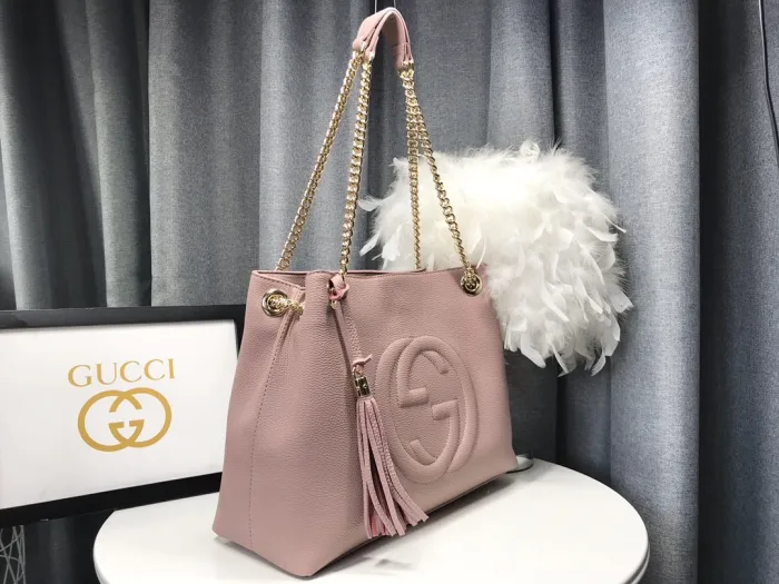 Replica GUCCI SOHO HANDBAG - realistic designer-inspired fake bag