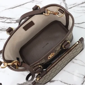 Replica GUCCI OPHIDIA SMALL GG TOTE BAG - premium 1:1 fake handbag model
