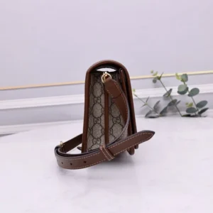Replica GUCCI MINI CROSSBODY BAG WITH INTERLOCKING G - elite superclone designer purse