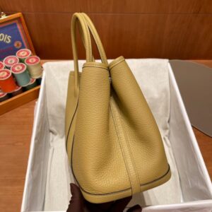 Replica Hermes Garden Party 30cm Cardamon Grey - premium 1:1 fake handbag model