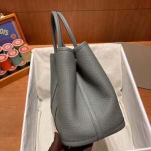 Replica Hermes Garden Party 30cm Vert Amande - top-tier luxury replica shoulder bag