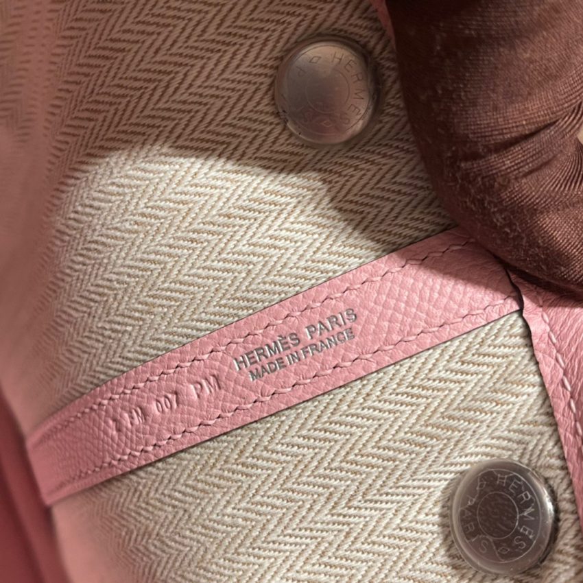 Replica Hermes Garden Party 30cm Rose - 1:1 designer replica handbag