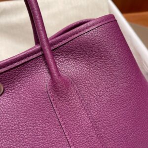 Replica Hermes Garden Party 30cm Purple - high-quality designer bag clone