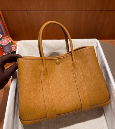 Replica Hermes Garden Party 30cm Sesame - ultra-realistic fake designer tote