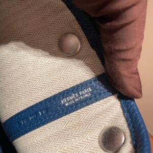 Replica Hermes Garden Party 30cm Ocean Blue - premium-grade designer purse dupe