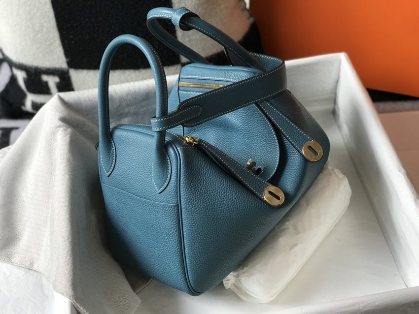 Replica Hermes Lindy Blue - elite superclone designer purse