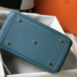 Replica Hermes Lindy Blue - 1:1 designer replica handbag