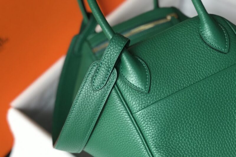 Replica Hermes Lindy Emerald - top-tier luxury replica shoulder bag