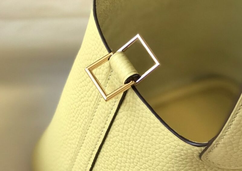 Replica Hermes Picotin Lock Yellow - ultra-realistic fake designer tote