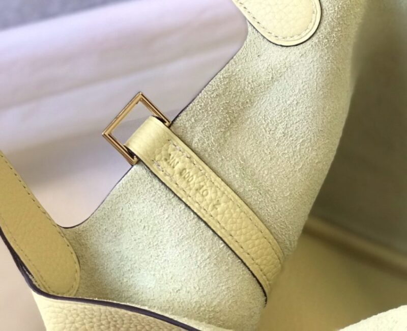 Replica Hermes Picotin Lock Yellow - ultra-realistic fake designer tote