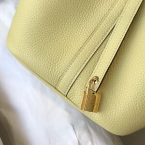Replica Hermes Picotin Lock Yellow - elite superclone designer purse