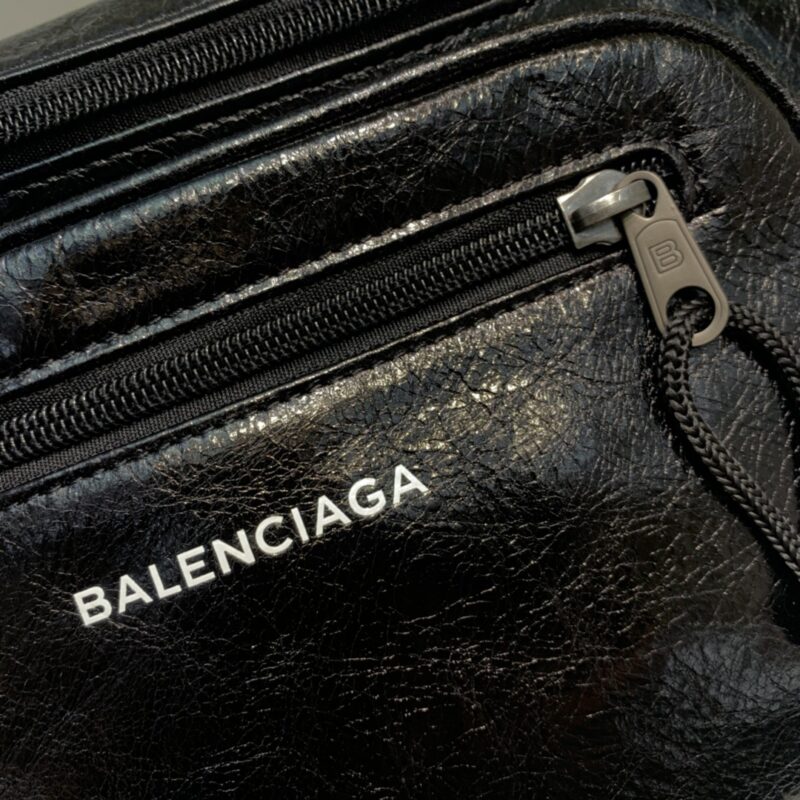 Replica Balenciaga Everyday Bag Patent Black - high-accuracy replica luxury purse