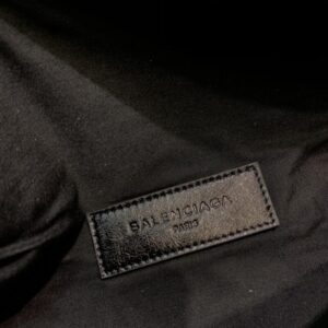 Replica Balenciaga Everyday Bag Patent Black - 1:1 designer replica handbag