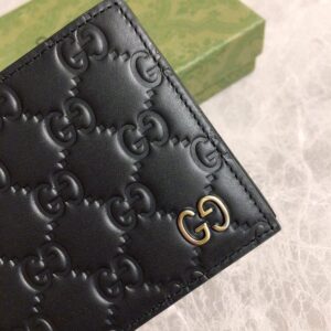 Replica Gucci Marmont GG Wallet Black - high-quality designer bag clone