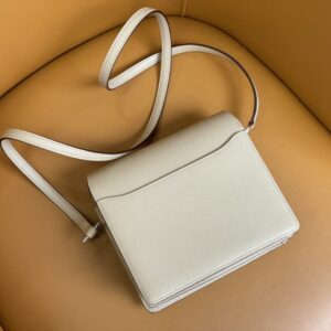 Replica Hermes Sac Roulis White - elite superclone designer purse