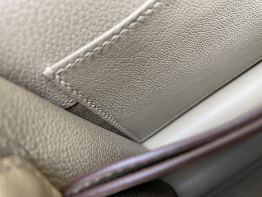 Replica Hermes Sac Roulis White - 1:1 designer replica handbag