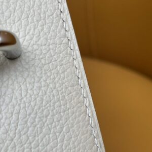 Replica Hermes Sac Roulis White - top-rated replica designer bag