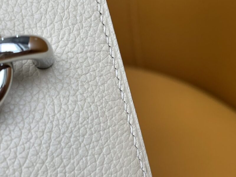 Replica Hermes Sac Roulis White - top-rated replica designer bag