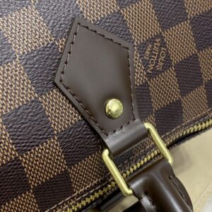 Replica Louis Vuitton Speedy Brown Grid - realistic designer-inspired fake bag