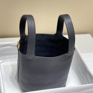 Replica Hermes Picotin Lock Black - near-authentic luxury replica handbag