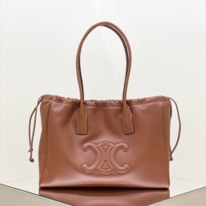 Replica Celine Cubas Tote Brown - top-tier luxury replica shoulder bag