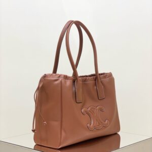 Replica Celine Cubas Tote Brown - high-accuracy replica luxury purse