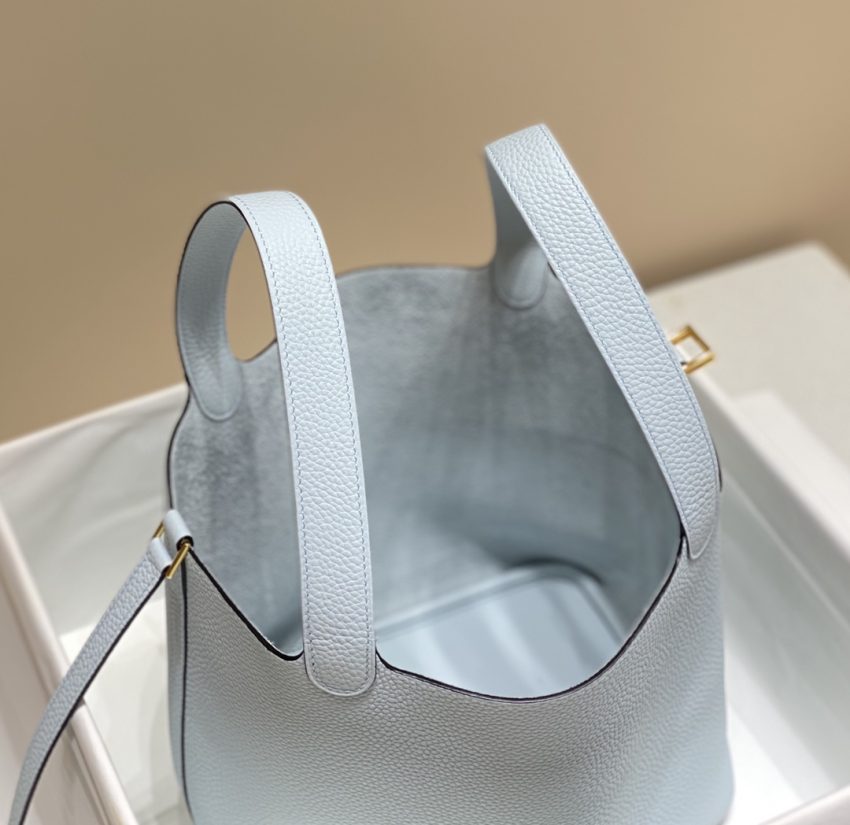 Replica Hermes Picotin Lock Holy Grail Blue - top-tier luxury replica shoulder bag